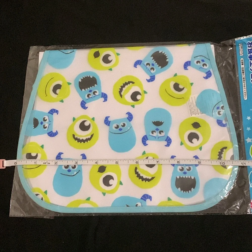NWT Monsters Inc Mike and Sulley Japanese Baby Bib